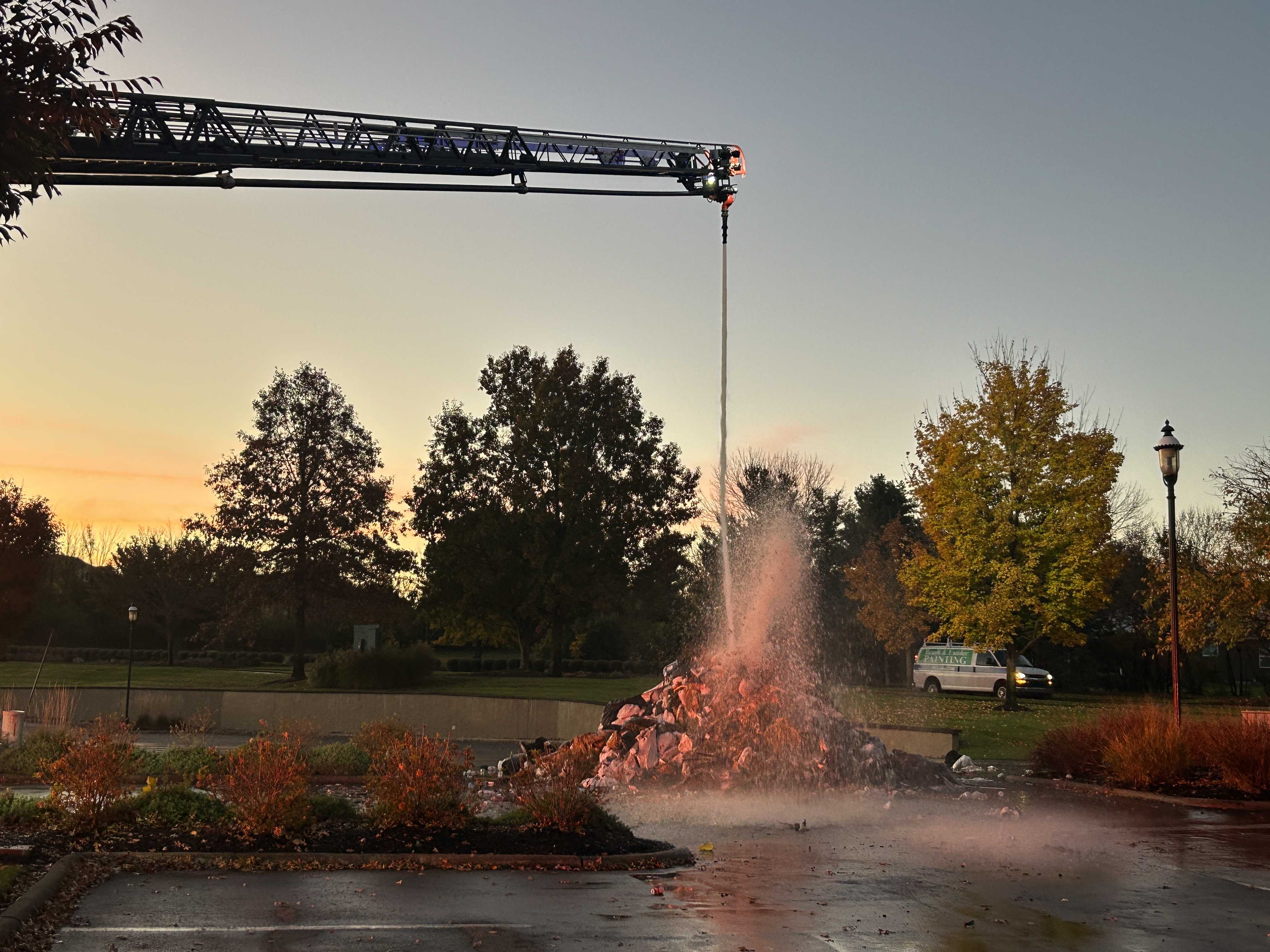 Rumpke issues safety reminder after truck load catches fire in Maineville — WLWT 5 (Cincinnati)